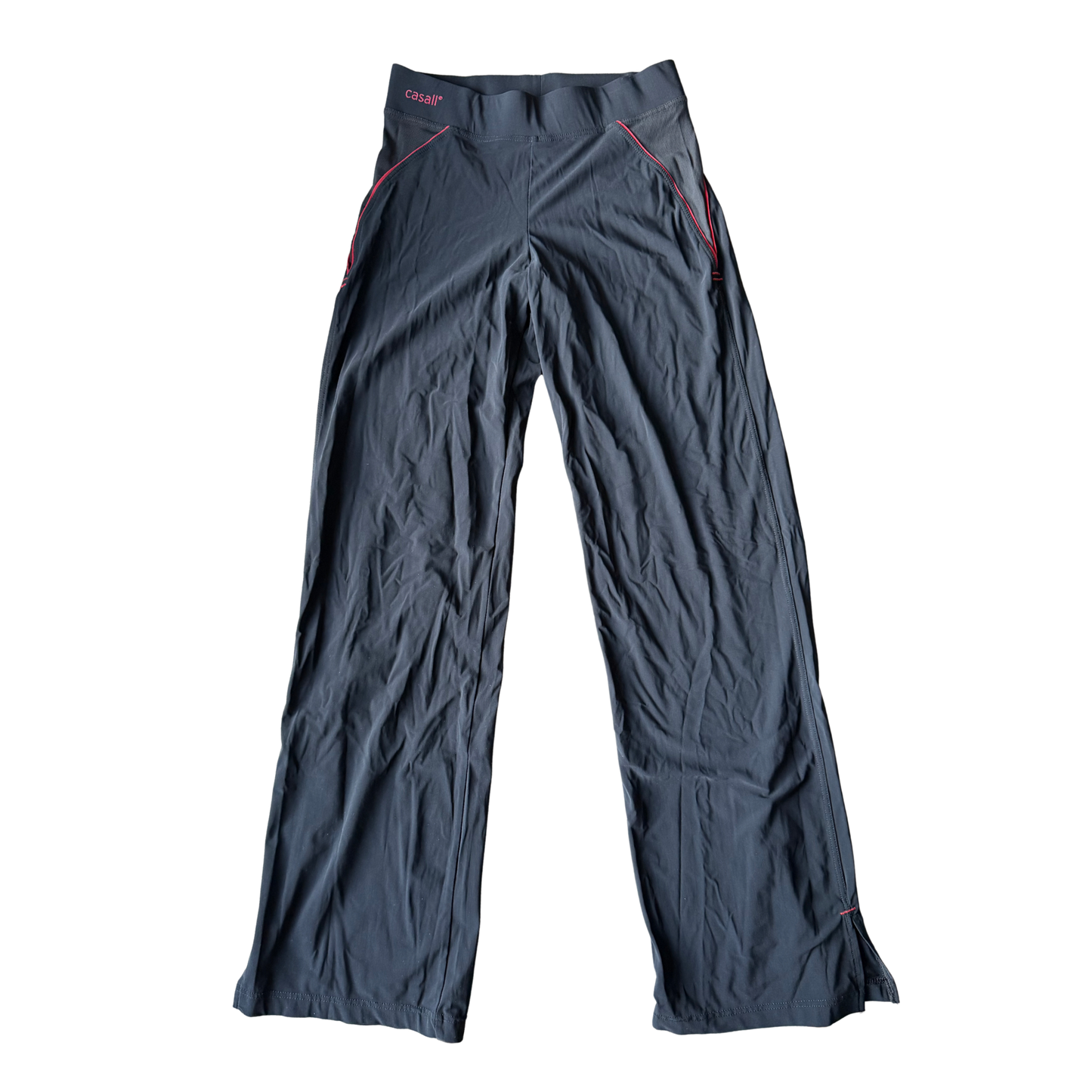 VINTAGE CASALL YOGA PANTS WITH TRANSPARENT SIDE DETAILING