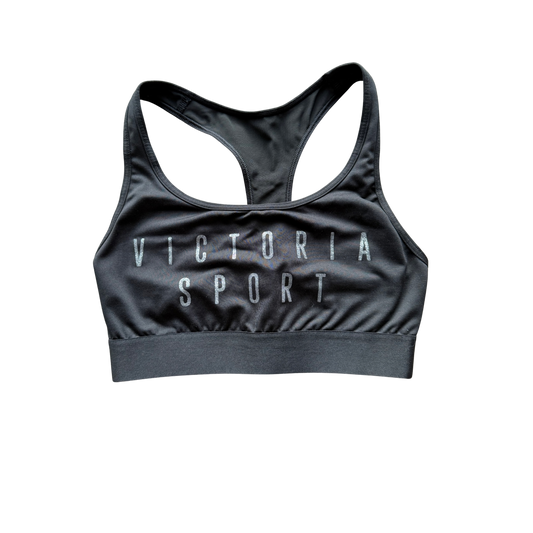 VINTAGE VS SPORT BLACK SPORTS BRA