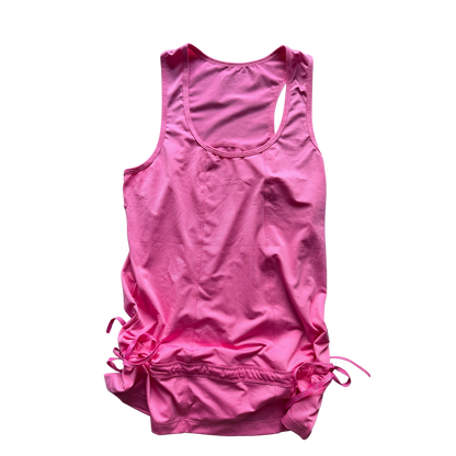 VINTAGE CAPAZIO LIGHTWEIGHT TANK TOP WITH TIE DETAILING