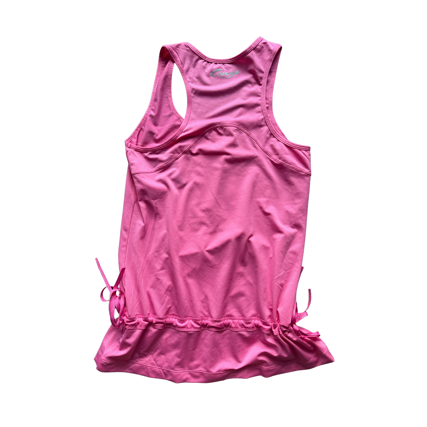 VINTAGE CAPAZIO LIGHTWEIGHT TANK TOP WITH TIE DETAILING