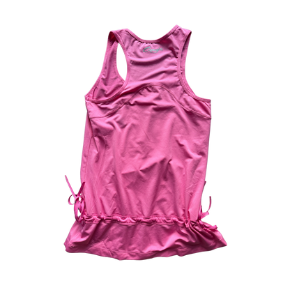 VINTAGE CAPAZIO LIGHTWEIGHT TANK TOP WITH TIE DETAILING