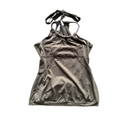 VINTAGE CASALL ARMY GREEN HALTERNECK TOP