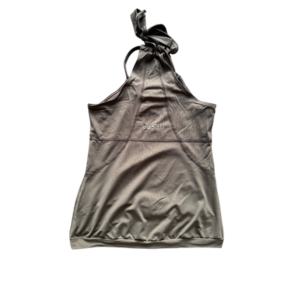 VINTAGE CASALL ARMY GREEN HALTERNECK TOP