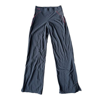 VINTAGE CASALL YOGA PANTS WITH TRANSPARENT SIDE DETAILING