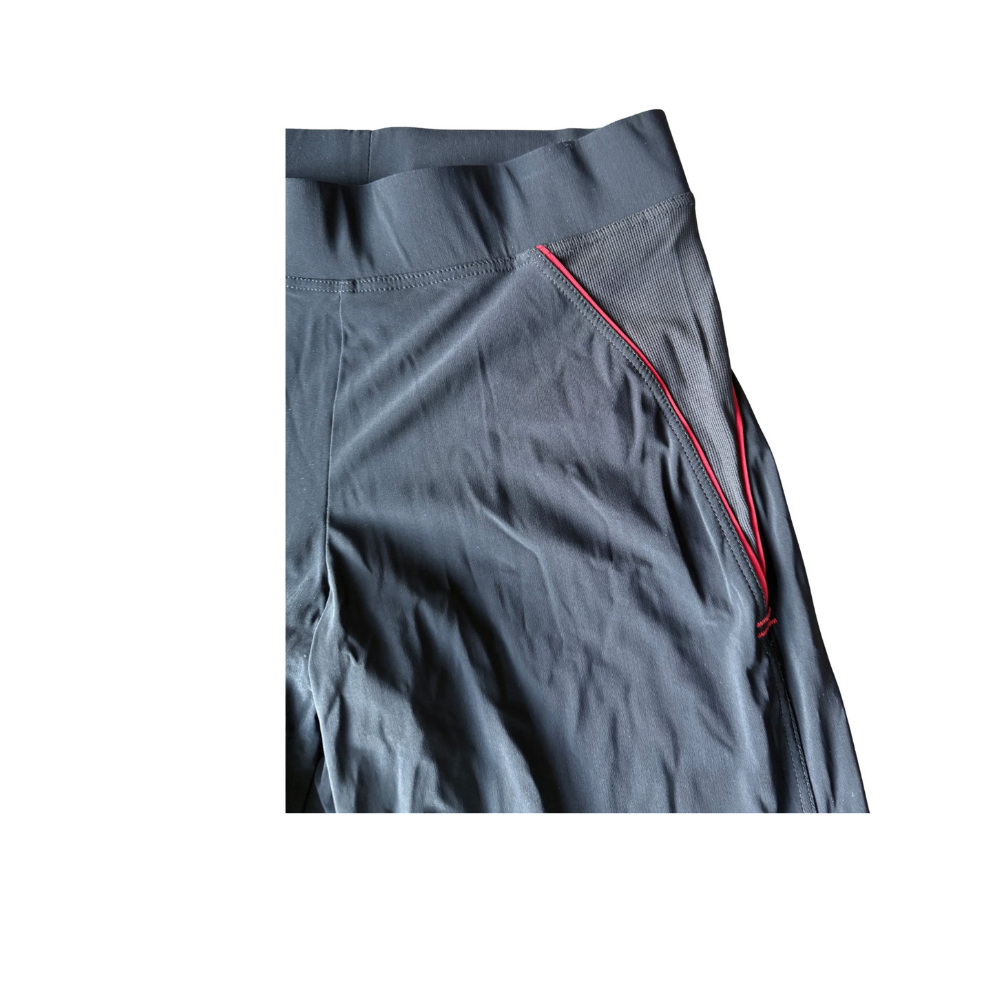 VINTAGE CASALL YOGA PANTS WITH TRANSPARENT SIDE DETAILING