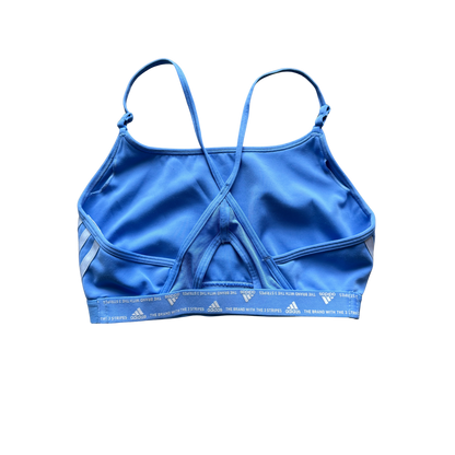 VINTAGE ADIDAS CLOUD BLUE SPORTS BRA