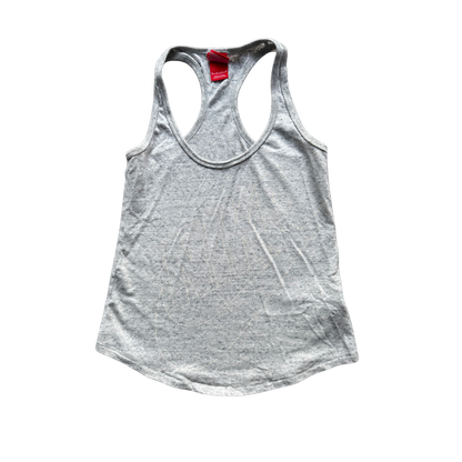 VINTAGE NIKE RACERBACK TANK TOP WITH FADED LOGO