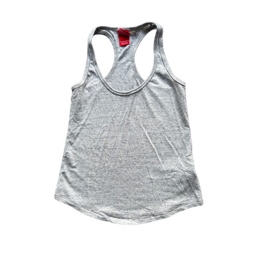 VINTAGE NIKE RACERBACK TANK TOP WITH FADED LOGO