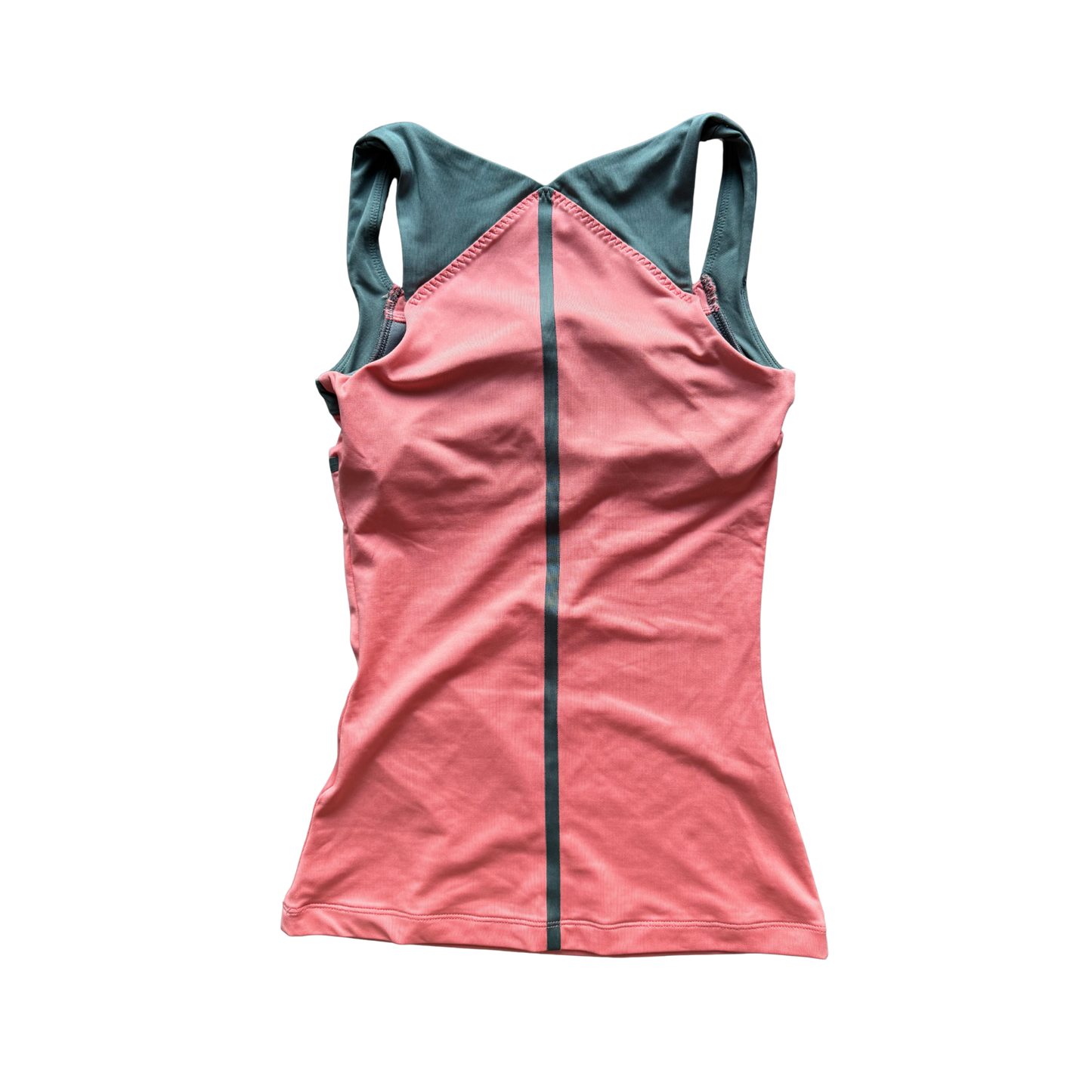 VINTAGE NIKE PEACH & GREY TANK TOP