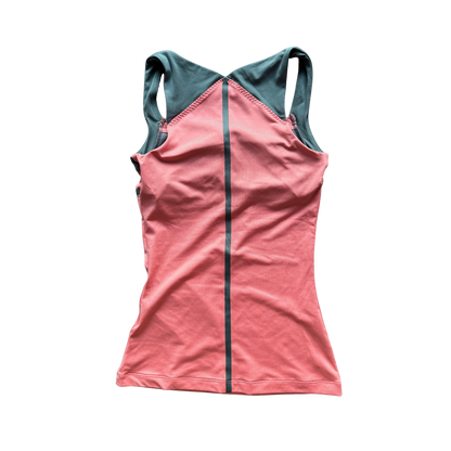 VINTAGE NIKE PEACH & GREY TANK TOP