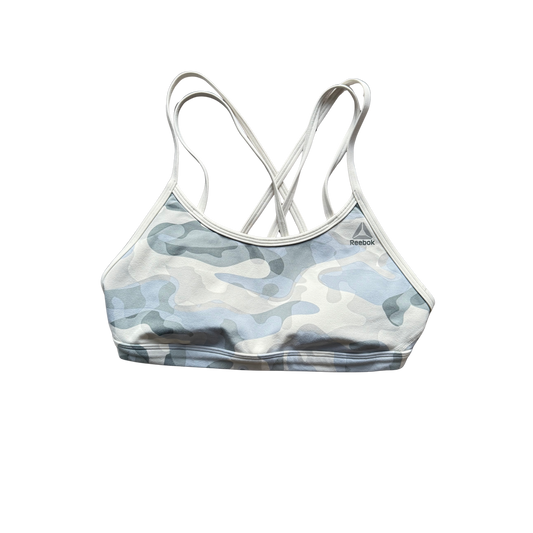 VINTAGE REEBOK SOFT GREY CAMO SPORTS BRA