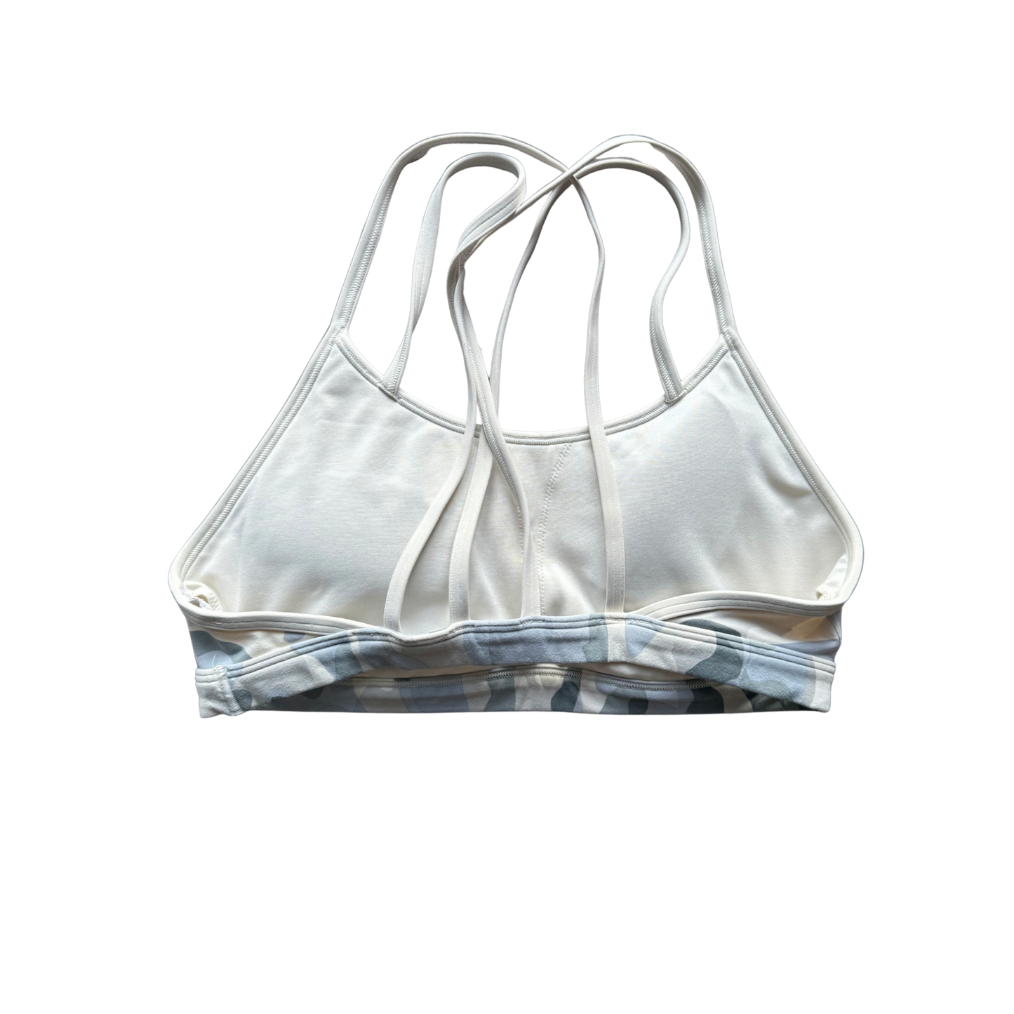 VINTAGE REEBOK SOFT GREY CAMO SPORTS BRA