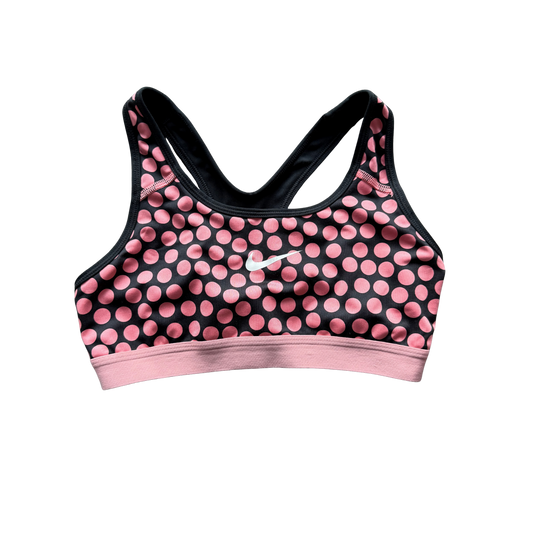 VINTAGE NIKE POLKA DOT SPORTS BRA