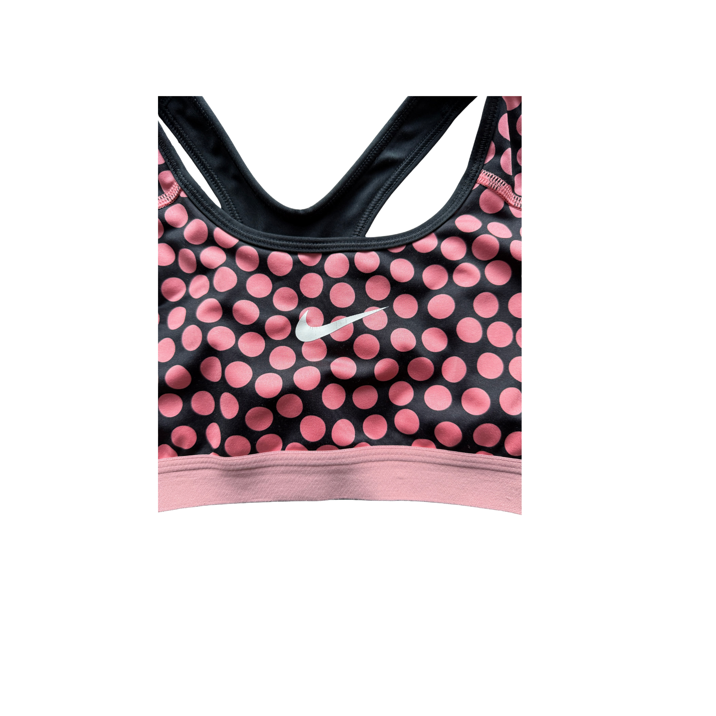 VINTAGE NIKE POLKA DOT SPORTS BRA