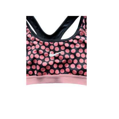 VINTAGE NIKE POLKA DOT SPORTS BRA