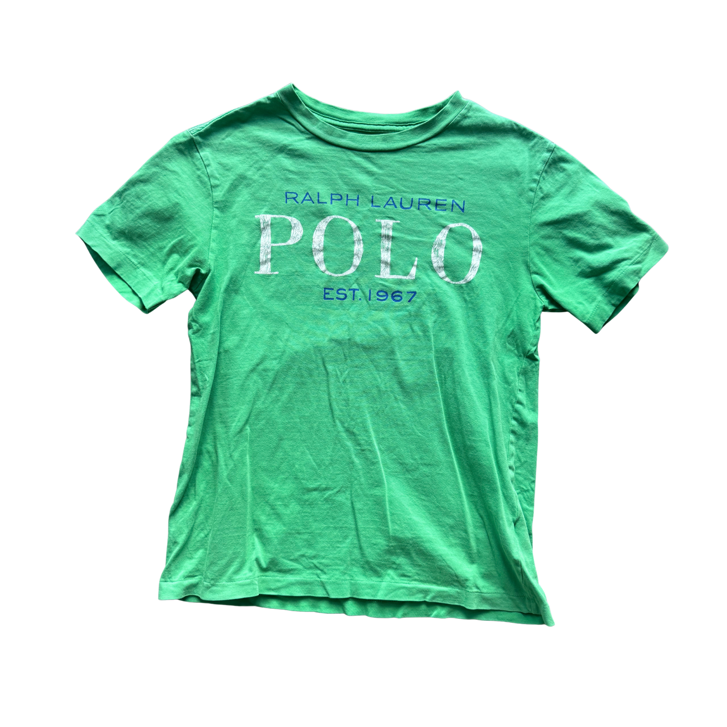 VINTAGE POLO RALPH LAUREN BRIGHT GREEN T-SHIRT