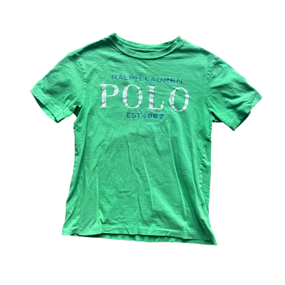 VINTAGE POLO RALPH LAUREN BRIGHT GREEN T-SHIRT
