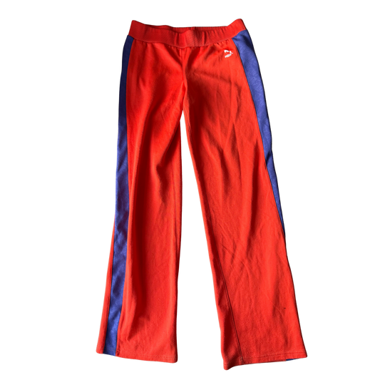 VINTAGE PUMA TWO-TONE LOW-RISE PANTS