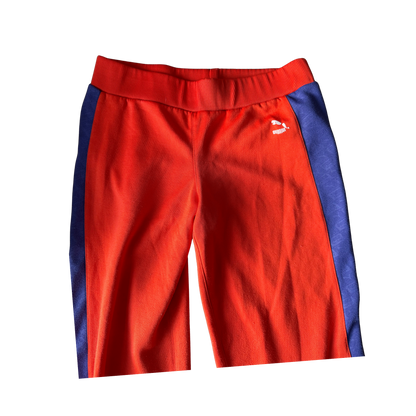 VINTAGE PUMA TWO-TONE LOW-RISE PANTS