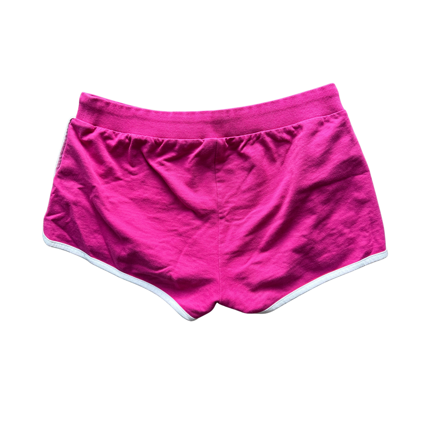 VINTAGE PUMA PINK SPORTS SHORTS WITH WHITE LINING