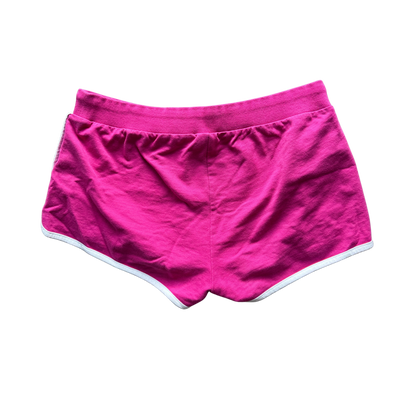 VINTAGE PUMA PINK SPORTS SHORTS WITH WHITE LINING