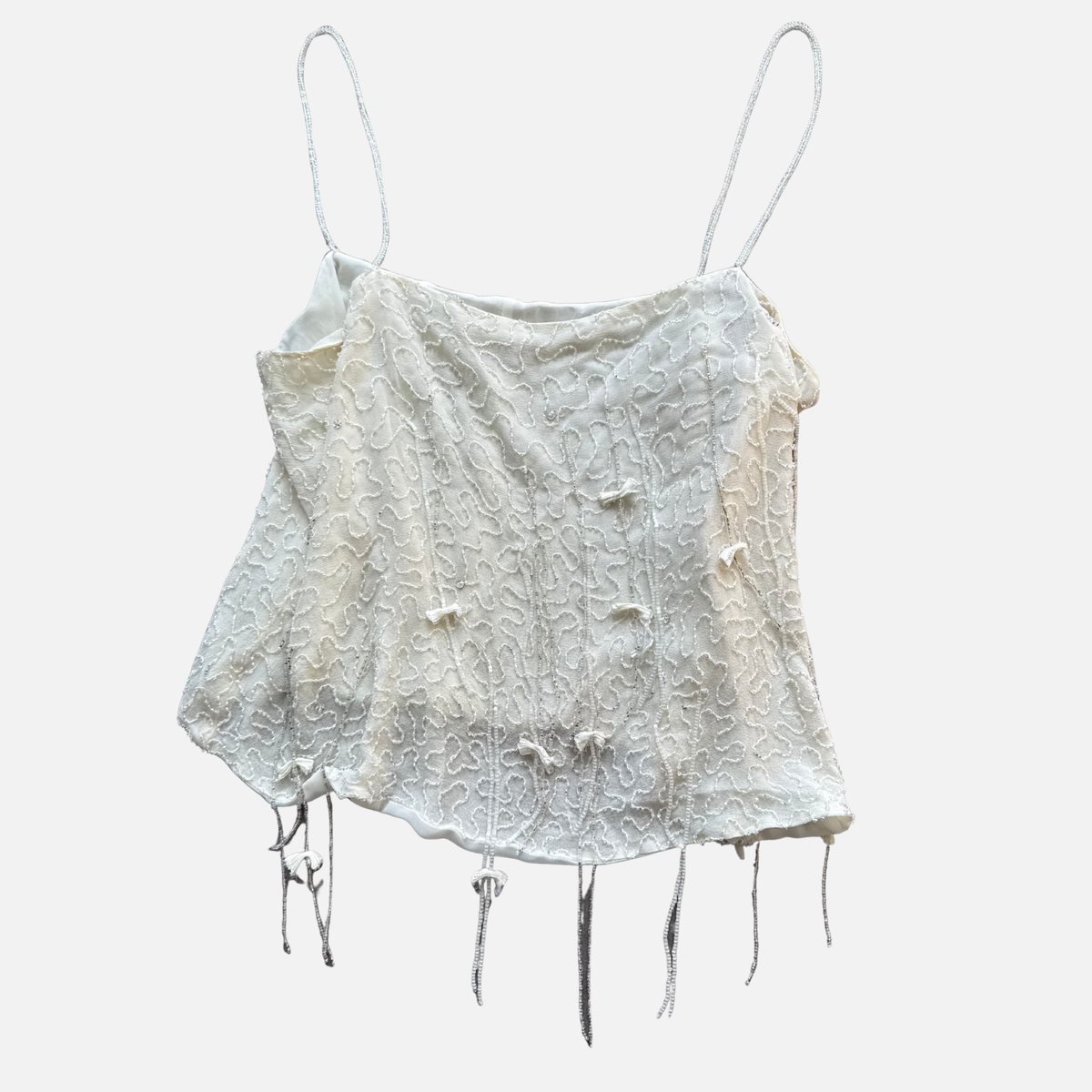 Emporio Armani Beaded Silk Cami