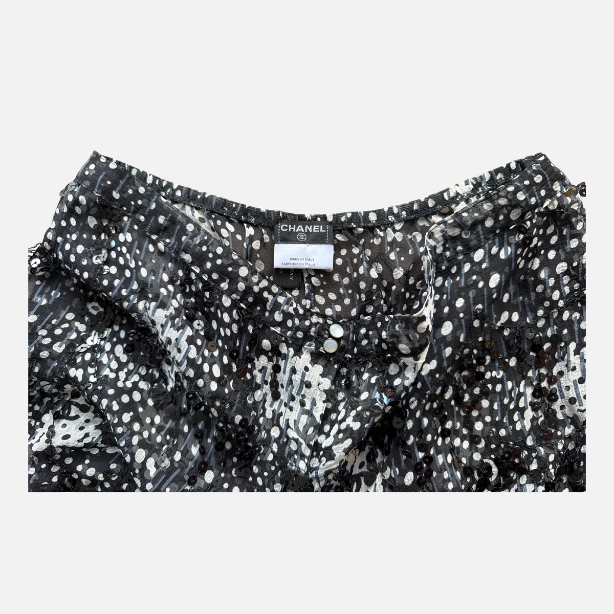 Chanel AW02 Runway Sequin Shorts