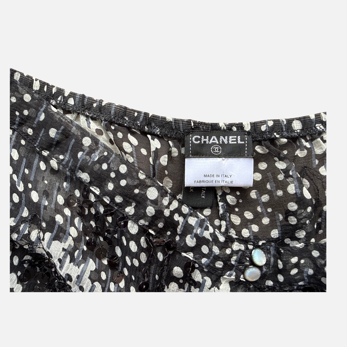 Chanel AW02 Runway Sequin Shorts