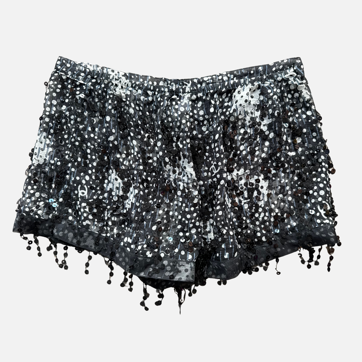 Chanel AW02 Runway Sequin Shorts