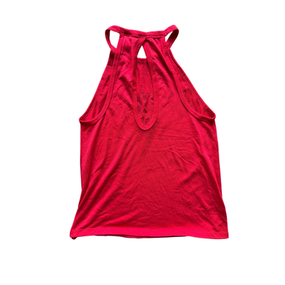 VINTAGE VICTORIA’S SECRET SPORT RED HALTERNECK TOP