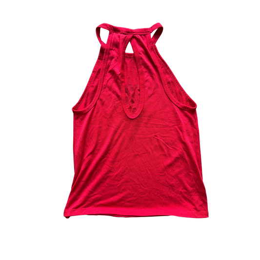 VINTAGE VICTORIA’S SECRET SPORT RED HALTERNECK TOP